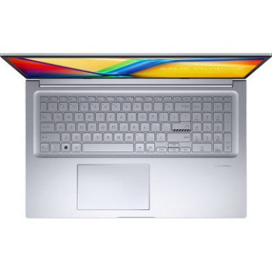 Ноутбук ASUS Vivobook 17X M3704YA-AU159 17.3" FHD IPS, AMD R5-7430U, 16GB, F1TB, UMA, noOS, Сріблястий-18-зображення