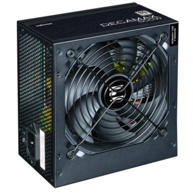 Блок живлення Zalman Decamax  (500W) 85%, 80 Plus, 120мм, 1xMB 24pin(20+4), 1xCPU 8pin(4+4), 3xMolex, 4xSATA, 2xPCIe 8pin(6+2)-8-зображення