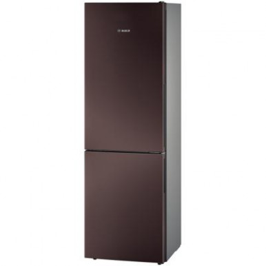 Холодильник Bosch KGV36VD32S с нижней морозильной камерой - 186x60x65/309 л/статика/А++/коричневый-3-изображение