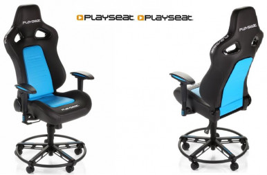 Игровое  кресло Playseat® L33T - Blue-1-изображение