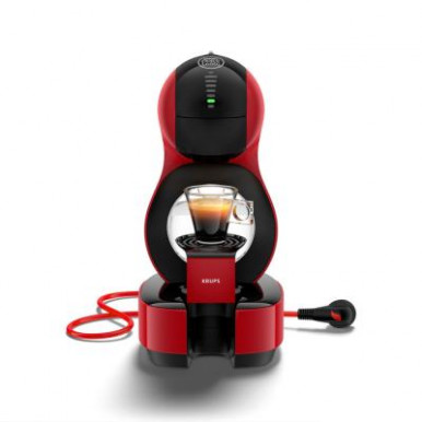 Капсульная кофеварка KRUPS KP130510 Lumio Red, механика, 1600Вт, 1л, красная-10-изображение