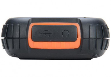 Моб.телефон Nomi i242 X-treme Black-Orange(Чорно-Помаранчевий)-6-изображение