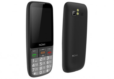 Моб.телефон Nomi i281 Black(Чорний)-2-изображение