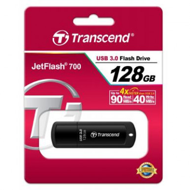 USB флеш накопитель Transcend 128GB JetFlash 700 USB 3.0 (TS128GJF700)-7-изображение