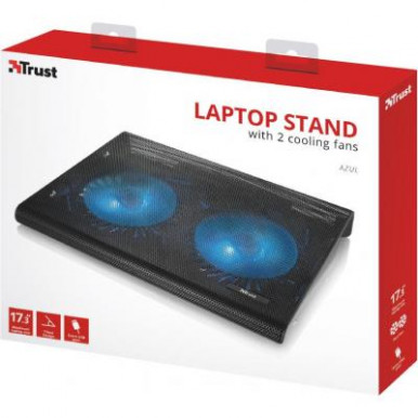 Підставка до ноутбука Trust Azul Laptop Cooling Stand with dual fans (20104)-11-зображення