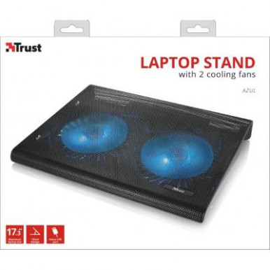 Підставка до ноутбука Trust Azul Laptop Cooling Stand with dual fans (20104)-19-зображення