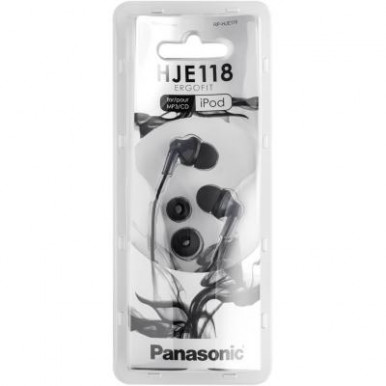 Навушники Panasonic RP-HJE118GU-K-11-зображення