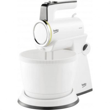 Миксер стационарный Beko HMM7422W - 425 Вт./крюки для теста/белый-4-изображение