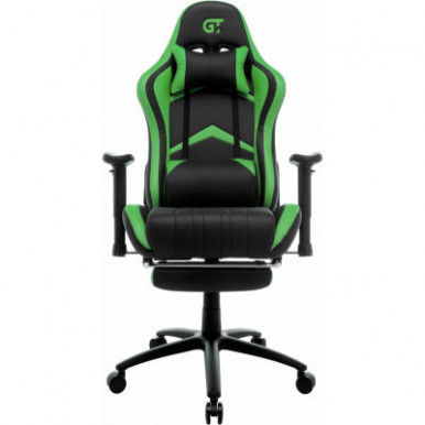 Кресло игровое GT Racer X-2534-F Black/Green-17-изображение