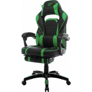 Кресло игровое GT Racer X-2749-1 Black/Green-16-изображение