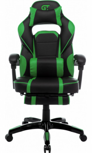 Кресло игровое GT Racer X-2749-1 Black/Green-15-изображение