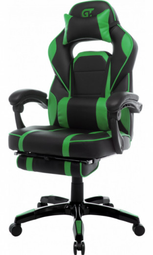 Крісло ігрове GT Racer X-2749-1 Black/Green-19-зображення