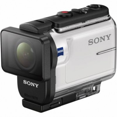 Цифр. видеокамера экстрим Sony HDR-AS300 c пультом д/у RM-LVR3-16-изображение