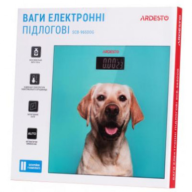 Весы напольные Ardesto SCB-965DOG-9-изображение