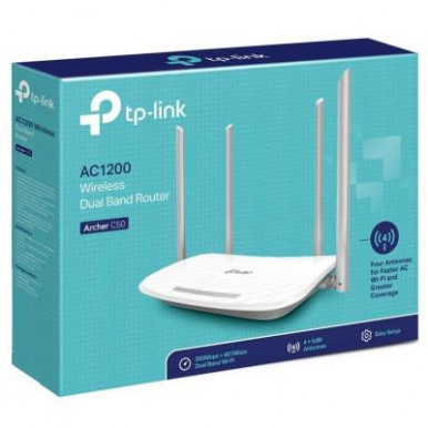 Маршрутизатор WiFi TP-Link Archer C50 AC1200-7-зображення