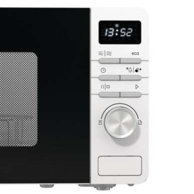 Микроволновая печь Gorenje MO20A4W / 20 л/800 Вт./электронное упр./LED-дисплей/белая-7-изображение