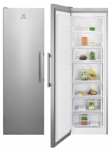 Морозильна камера Electrolux, 186x60х65, 280л, А++, NF, інв., дисплей, нерж-1-зображення