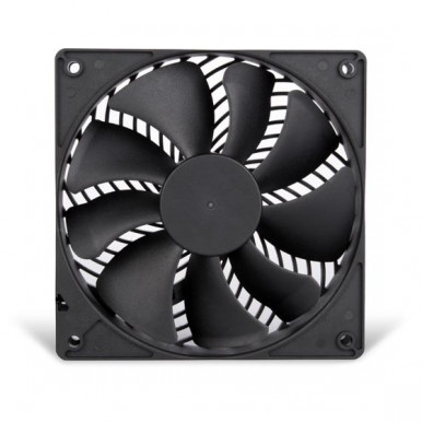 Корпусний вентилятор SilverStone Air Penetrator AP120I-PRO, 120мм, 2000rpm, 4pin PWM, 38.9dBa, чорний-1-зображення