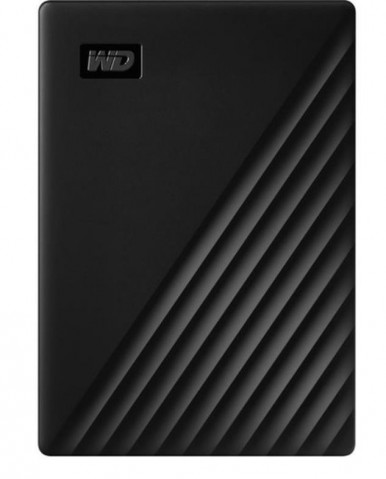 Портативний жорсткий диск WD 5TB USB 3.2 Gen 1 My Passport Чорний-1-зображення