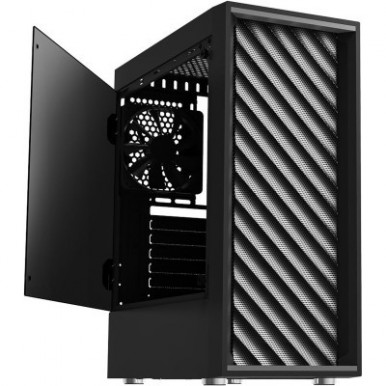 Корпус Zalman T7 без БЖ, 1xUSB3.0, 2xUSB2.0, 1x120мм, VGA 305мм, Acrylic Side Window, ATX, чорний-7-зображення