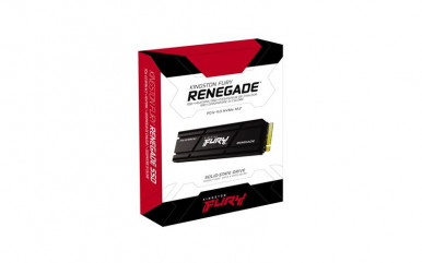 Накопичувач SSD Kingston M.2 4TB PCIe 4.0 Fury Renegade + радіатор-1-зображення