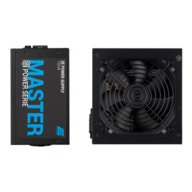 Блок питания 2E Master Power  (750W), >80%, 80+ White, 120мм, 1xMB 24pin(20+4), 1xCPU 8pin(4+4), 3xMolex, 5xSATA, 4xPCIe 8pin(6+2)-16-изображение