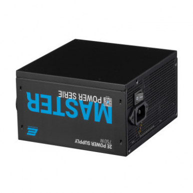 Блок питания 2E Master Power  (750W), >80%, 80+ White, 120мм, 1xMB 24pin(20+4), 1xCPU 8pin(4+4), 3xMolex, 5xSATA, 4xPCIe 8pin(6+2)-20-изображение