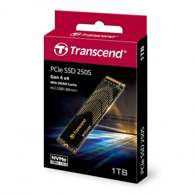 Накопичувач SSD Transcend M.2 1TB PCIe 4.0 MTE250S + розсіювач-1-зображення