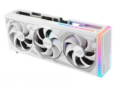 Відеокарта ASUS GeForce RTX 4090 24GB GDDR6X STRIX OC GAMING білий ROG-STRIX-RTX4090-O24G-WHITE-1-зображення