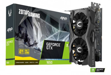 Відеокарта ZOTAC GeForce GTX 1650 4GB GDDR6 AMP Core-1-зображення