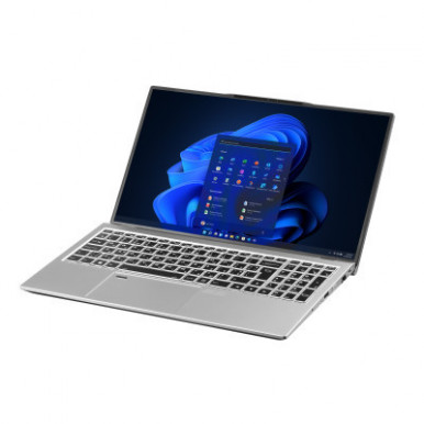 Ноутбук 2E Complex Pro 15.6" FHD IPS AG, Intel i5-1240P, 16GB, F1024GB, UMA, Win11P, сріблястий-15-зображення