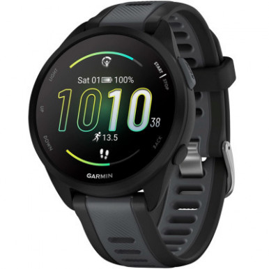 Смарт-годинник Garmin Forerunner 165 Music, Black/Slate Grey, GPS (010-02863-30)-12-зображення