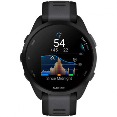 Смарт-годинник Garmin Forerunner 165 Music, Black/Slate Grey, GPS (010-02863-30)-14-зображення