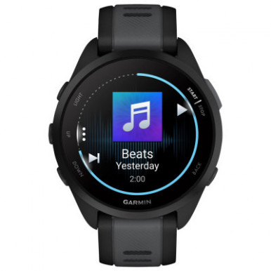 Смарт-часы Garmin Forerunner 165 Music, Black/Slate Grey, GPS (010-02863-30)-21-изображение