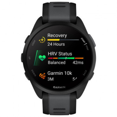 Смарт-годинник Garmin Forerunner 165 Music, Black/Slate Grey, GPS (010-02863-30)-22-зображення