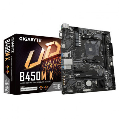 Материнська плата GIGABYTE B450M K-9-зображення