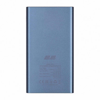 Батарея універсальна 2E 24000mAh PD, QC 100W Steel (2E-PB2502-STEEL)-10-зображення