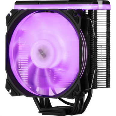 Кулер до процесора 2E Gaming Air Cool AC120D4TC-ARGB, LGA1700, 1366, 1200, 115X, AM5, AM4, AM3, AM3+, AM2, AM2+, FM2, (2E-AC120D4TC-ARGB)-17-зображення