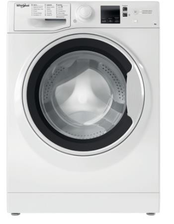 Пральна машина Whirlpool фронтальна, 6кг, 1200, A+++, 43см, дисплей, інвертор, люк чорний, білий-5-зображення