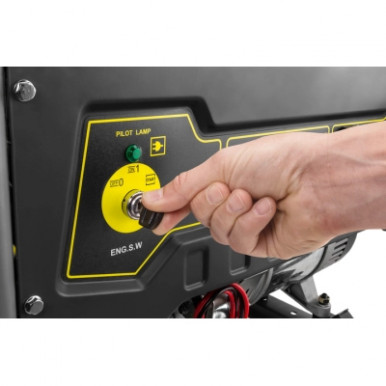 Генератор бензиновий Karcher PGG 3/1, 230В (1 фаза), електростарт, 2.8/3кВт, AVR, 51.7кг-10-зображення