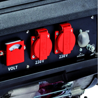 Бензиновый генератор Einhell TC-PG 35/E5, 230В (1 фаза), 2.6/3.1кВт, ручной старт, AVR, 41.2кг-16-изображение
