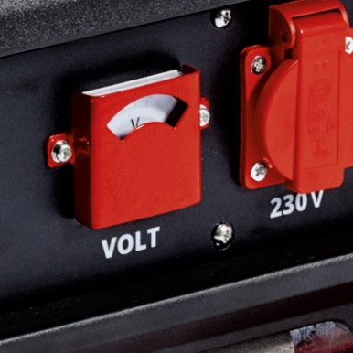 Бензиновый генератор Einhell TC-PG 35/E5, 230В (1 фаза), 2.6/3.1кВт, ручной старт, AVR, 41.2кг-17-изображение