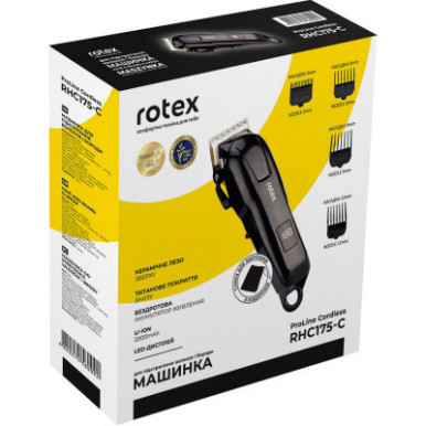 Машинка для стрижки Rotex RHC175-C ProLine Cordless-17-изображение