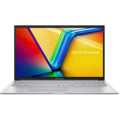 Ноутбук ASUS Vivobook 17 X1704ZA-AU144 17.3" FHD IPS, Intel i3-1215U, 8GB, F512GB, UMA, noOS, Сріблястий-14-зображення
