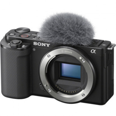 Цифровой фотоаппарат Sony Alpha ZV-E10 body black (ZVE10B.CEC)-12-изображение