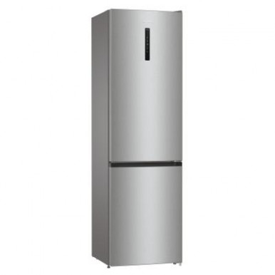 Холодильник з нижн. мороз. камерою Gorenje NRK6202AXL4, 200х60х60см, 2 двері, 235( 96)л, А++, Total NF , Зона св-ті, Зовн. Диспл-10-зображення