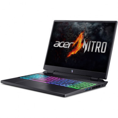 Ноутбук Acer Nitro 16 AN16-42 16" WUXGA IPS, AMD R7-8845HS, 32GB, F1TB, NVD4060-8, Lin, чорний-11-зображення
