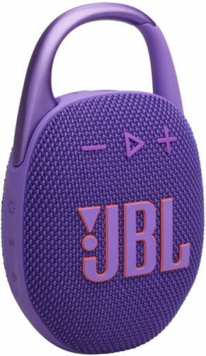 Портативная акустика JBL Clip 5 Purple (JBLCLIP4PUR)-10-изображение