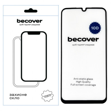 Стекло защитное BeCover Samsung Galaxy A25 5G SM-A256 10D Black (711351)-7-изображение
