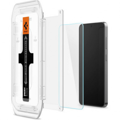 Стекло защитное Spigen Samsung Galaxy S24+ tR EZ Fit HD (2 Pack) (AGL07432)-10-изображение
